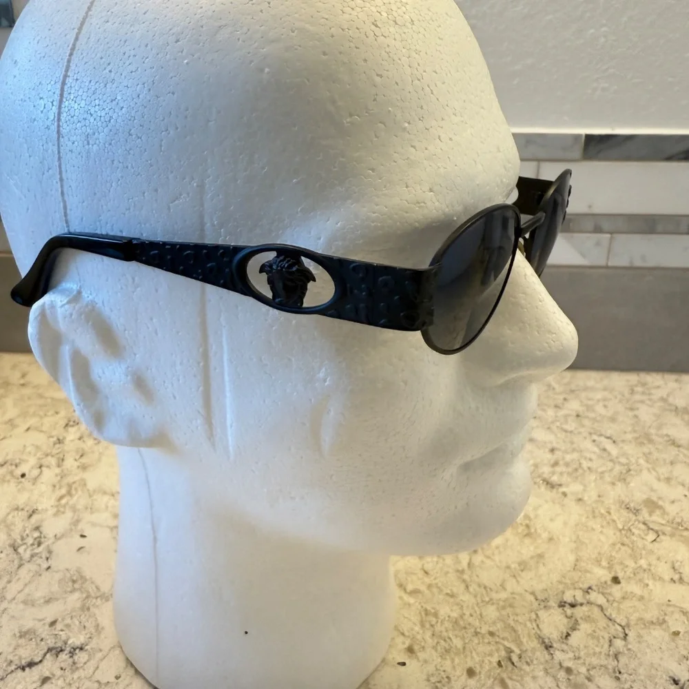 Vintage Versace S50 Sunglasses Italy 90's‎